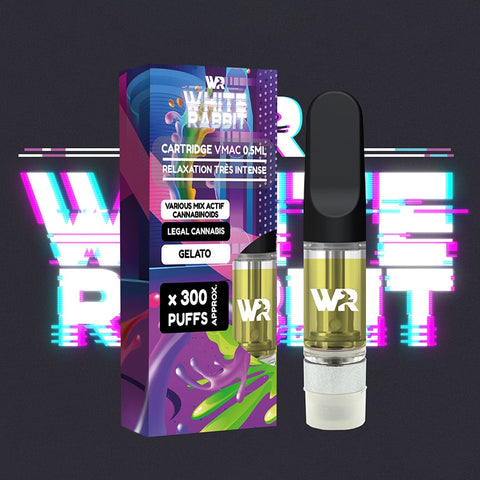 CARTOUCHE 95% VMAC GELATO - WHITE RABBIT - Premium cartouche vmac from white rabbit - Just $24.90! Shop now at CBDeer