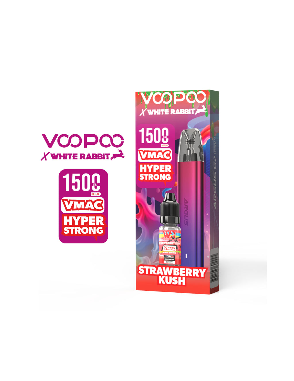 vmac vape Booster VMAC White Rabbit - Personnalisez Votre Vape main image 1