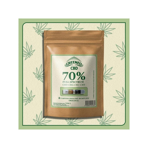 2 CARTOUCHES STICK CBD ORIGINAL - 70% - GREENEO - Premium from GREENEO - Just $39.90! Shop now at CBDeer