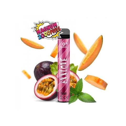 6XX LOVE 2000 PUFFS - WPUFF MAGNUM - Premium  from LIQUIDEO - Just $9.90! Shop now at CBDeer