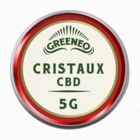 CRISTAUX CBD 99.5% 5G - GREENEO - Premium Cristaux from CBDeer - Just $39.90! Shop now at CBDeer