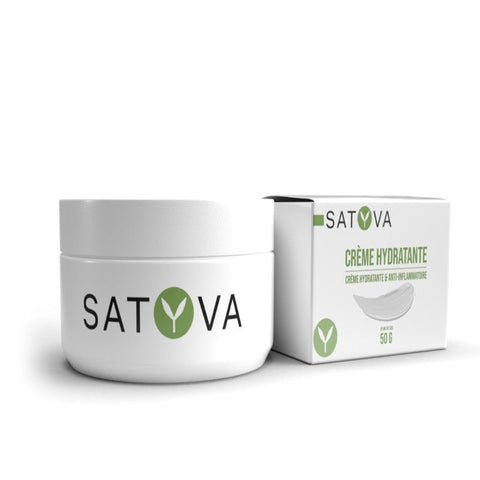 CRÈME HYDRATANTE CBD & ANTI-INFLAMMATOIRE - Premium Crème from Satyva - Just $19.90! Shop now at CBDeer