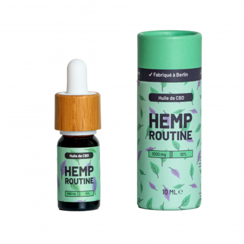 HUILE DE CBD À SPECTRE COMPLET 10% - HEMPROUTINE - Premium from HEMPROUTINE - Just $59.95! Shop now at CBDeer