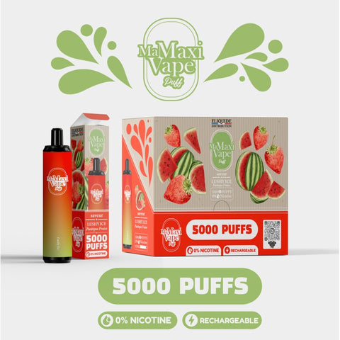 LUSHY ICE 5000 PUFFS - MA MAXI VAPE - Premium from MA PETITE VAPE - Just $16.90! Shop now at CBDeer