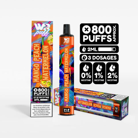 MANGO PEACH WATERMELON - WR PUFF LUMINEUSE WHITE RABBIT - Premium from white rabbit - Just $7.90! Shop now at CBDeer