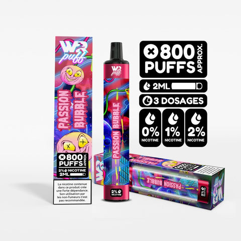 PASSION BUBBLE - WR PUFF LUMINEUSE WHITE RABBIT - Premium from white rabbit - Just $7.90! Shop now at CBDeer