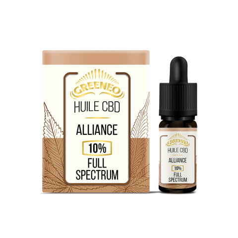 HUILE CBD ALLIANCE FULL SPECTRUM 10ML - GREENEO - Premium Huile from GREENEO - Just $19.90! Shop now at CBDeer