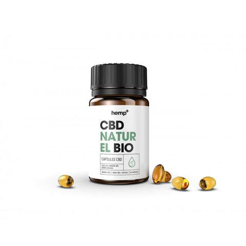 CAPSULES CBD NATUREL BIO - HEMP+ - Premium from HEMP+ - Just $54.90! Shop now at CBDeer