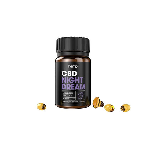 CAPSULES CBD NIGHT DREAM - HEMP+ - Premium  from HEMP+ - Just $44.90! Shop now at CBDeer