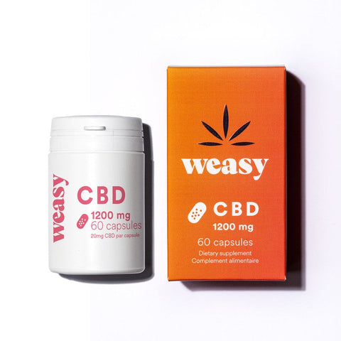 NIGHT CAPSULES DE CBD 20MG- WEASY - Premium Gélules from WEASY - Just $27.90! Shop now at CBDeer