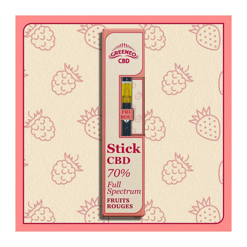 CBD STICK FRUITS ROUGES 70% - GREENEO - Premium  from GREENEO - Just $35.90! Shop now at CBDeer