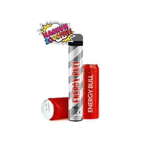 ENERGY BULL 2000 PUFFS - WPUFF MAGNUM - Premium from LIQUIDEO - Just $9.90! Shop now at CBDeer