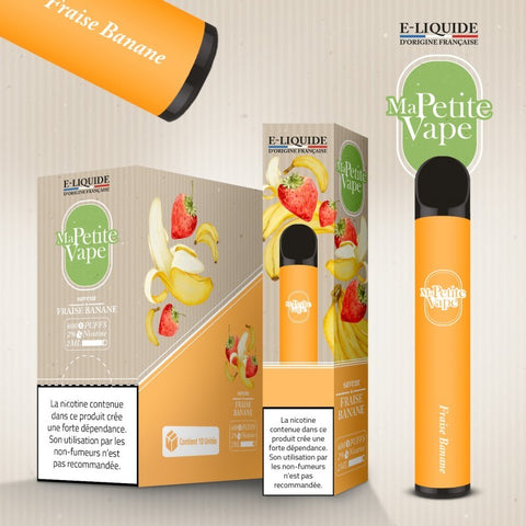 FRAISE BANANE - MA PETITE VAPE - Premium from MA PETITE VAPE - Just $6.90! Shop now at CBDeer