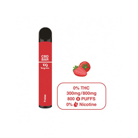 FRAISE PUFF CBD BAR - TENGRAMS - Premium from tengrams - Just $12.90! Shop now at CBDeer