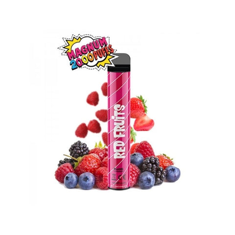 FRUITS ROUGES 2000 PUFFS - WPUFF MAGNUM - Premium from LIQUIDEO - Just $9.90! Shop now at CBDeer