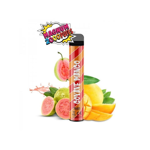 GOYAVE MANGO 2000 PUFFS - WPUFF MAGNUM - Premium from LIQUIDEO - Just $9.90! Shop now at CBDeer