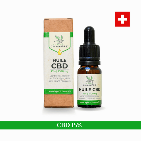 HUILE BIO BROAD SPECTRUM CBD - LE POINT CHANVRE - Premium huile from LE POINT CHANVRE - Just $21.90! Shop now at CBDeer