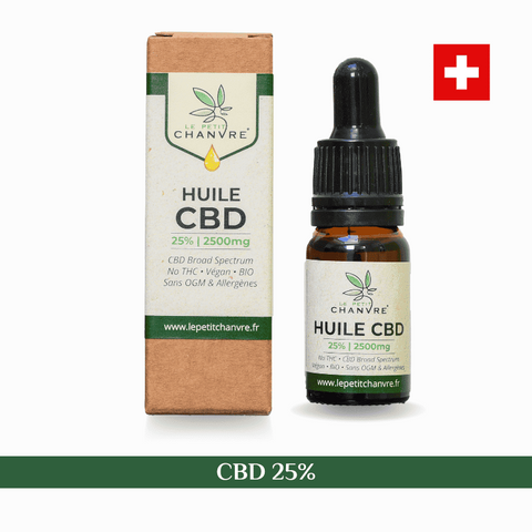 HUILE BIO BROAD SPECTRUM CBD - LE POINT CHANVRE - Premium huile from LE POINT CHANVRE - Just $21.90! Shop now at CBDeer