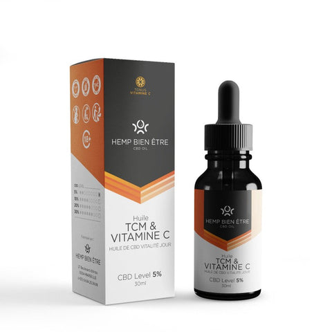 HUILE DE CBD VITALITÉ JOUR 30ML - HEMP BIEN ÊTRE - Premium Huile from HEMP BIEN ÊTRE - Just $39.00! Shop now at CBDeer