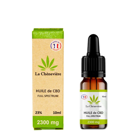 HUILE CBD FULL SPECTRUM 10ML - LA CHÈNEVIÈRE - Premium Huile from LA CHÈNEVIÈRE - Just $34.90! Shop now at CBDeer