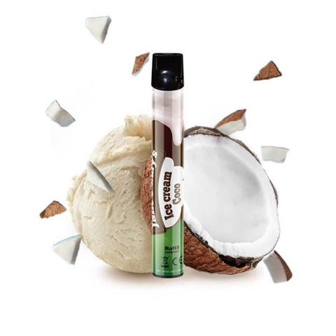 ICE CREAM COCO 600 PUFFS - WPUFF BY LIQUIDÉO - Premium Eliquide from LIQUIDEO - Just $6.90! Shop now at CBDeer