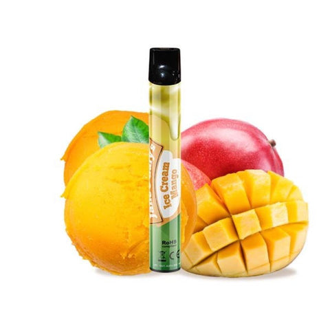 ICE CREAM MANGO 600 PUFFS - WPUFF BY LIQUIDÉO - Premium Eliquide from LIQUIDEO - Just $6.90! Shop now at CBDeer
