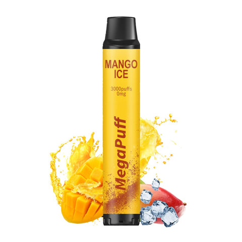 MANGO ICE 3000 PUFFS - MEGAPUFF - Premium from MEGAPUFF - Just $12.90! Shop now at CBDeer