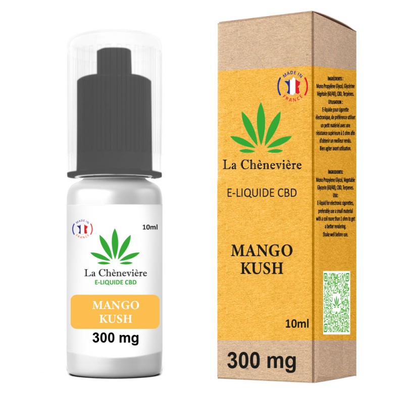 E-LIQUIDE MANGO KUSH - LA CHNEVIRE CBD | Meilleur prix chez CBDeer E-LIQUIDE MANGO KUSH - LA CHNEVIRE CBD | Meilleur prix chez CBDeer