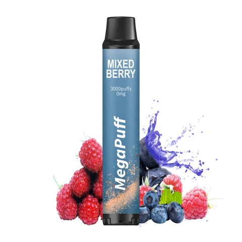 MIXED BERRY 3000 PUFFS - MEGAPUFF - Premium from MEGAPUFF - Just $12.90! Shop now at CBDeer