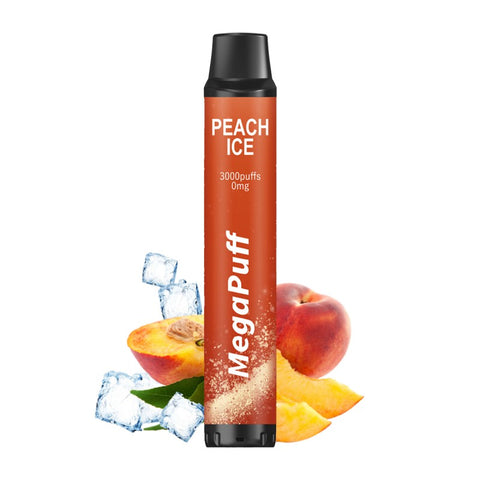 PEACH ICE 3000 PUFFS - MEGAPUFF - Premium from MEGAPUFF - Just $12.90! Shop now at CBDeer