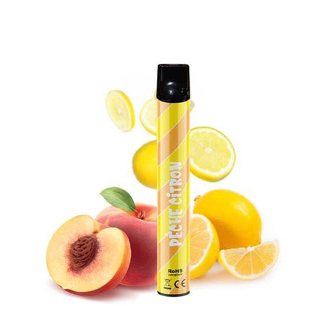 PÊCHE CITRON 600 PUFFS - WPUFF BY LIQUIDÉO - Premium Eliquide from LIQUIDEO - Just $6.90! Shop now at CBDeer