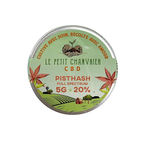 CBD SOLIDE PISTHASH 5G 20% - LE PETIT CHANVRIER - Premium Résine from LE PETIT CHANVRIER - Just $44.90! Shop now at CBDeer