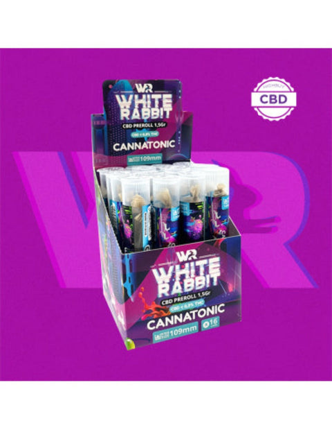PRÉ-ROLL CANNATONIC CBD - WHITE RABBIT - Premium Fleurs from white rabbit - Just $6.90! Shop now at CBDeer