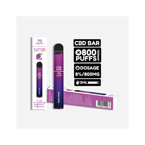 RAISIN GLACÉ PUFF CBD BAR - TENGRAMS - Premium from tengrams - Just $12.90! Shop now at CBDeer