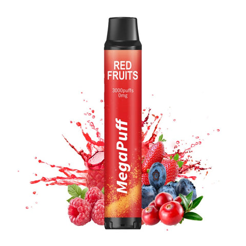 RED FRUITS 3000 PUFFS - MEGAPUFF - Premium from MEGAPUFF - Just $12.90! Shop now at CBDeer