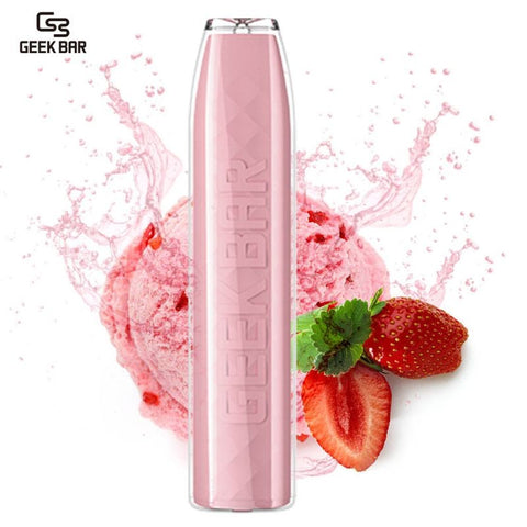 STRAWBERRY ICE CREAM - GEEK BAR - Premium from GEEK BAR - Just $6.90! Shop now at CBDeer