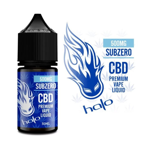 E-LIQUIDE SUBZERO CBD - HALO - 30ML - Premium Eliquide from HALO - Just $21.90! Shop now at CBDeer
