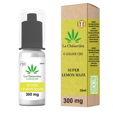 E-LIQUIDE SUPER LEMON HAZE - LA CHÈNEVIÈRE CBD - Premium  from CBDeer - Just $10.90! Shop now at CBDeer