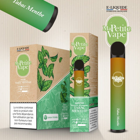 TABAC MENTHE - MA PETITE VAPE - Premium from MA PETITE VAPE - Just $6.90! Shop now at CBDeer