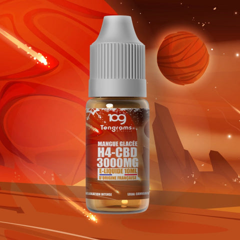 E-LIQUIDE H4CBD MANGUE GLACÉE - TENGRAMS - Premium Eliquide from tengrams - Just $35.90! Shop now at CBDeer