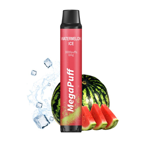 WATERMELON ICE 3000 PUFFS - MEGAPUFF - Premium from MEGAPUFF - Just $12.90! Shop now at CBDeer