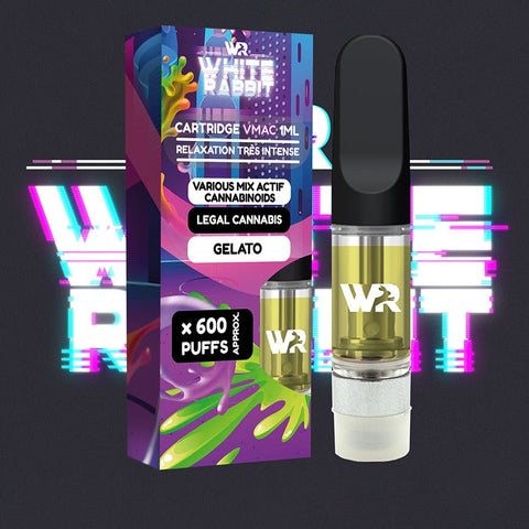CARTOUCHE 95% VMAC GELATO - WHITE RABBIT - Premium cartouche vmac from white rabbit - Just $24.90! Shop now at CBDeer