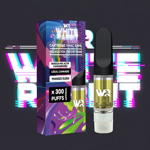 CARTOUCHE 95% VMAC MANGO KUSH - WHITE RABBIT - Premium cartouche vmac from white rabbit - Just $24.90! Shop now at CBDeer