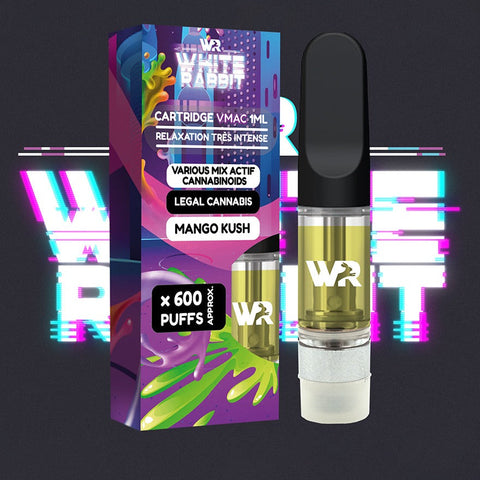 CARTOUCHE 95% VMAC MANGO KUSH - WHITE RABBIT - Premium cartouche vmac from white rabbit - Just $24.90! Shop now at CBDeer