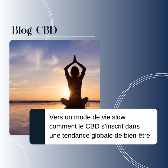 Vers un mode de vie slow : comment le CBD s’inscrit dans une tendance globale de bien-être