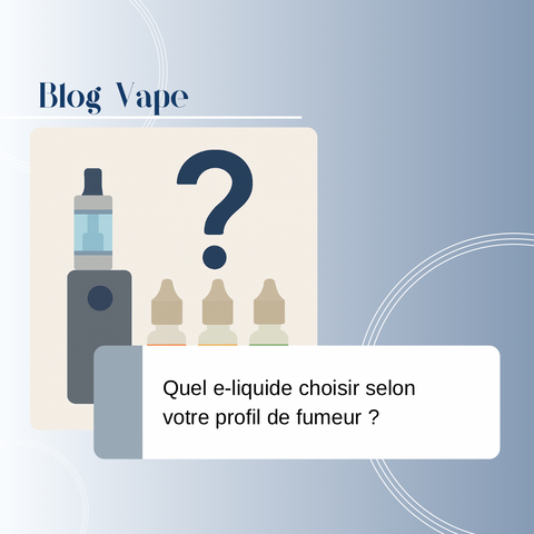 Fort, doux, au CBD ou classique ? Découvrez comment choisir l’e-liquide idéal selon votre profil de fumeur. Le guide CBDeer pour bien débuter la vape.