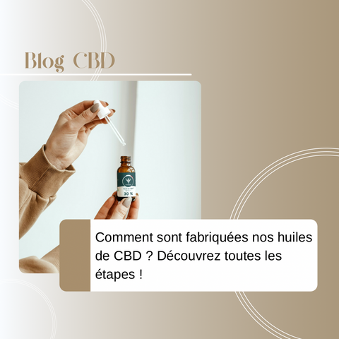 CBDeer - Découvrez le processus de fabrication de nos huiles Full Spectrum et huile mélatonine. Qualité premium garantie !