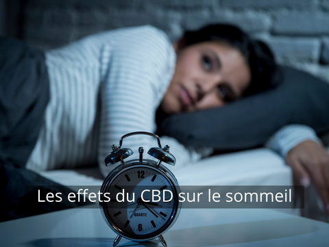 Les effets du CBD sur le sommeil
