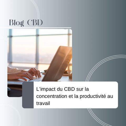 L’Impact du CBD sur la Concentration et la Productivité au Travail