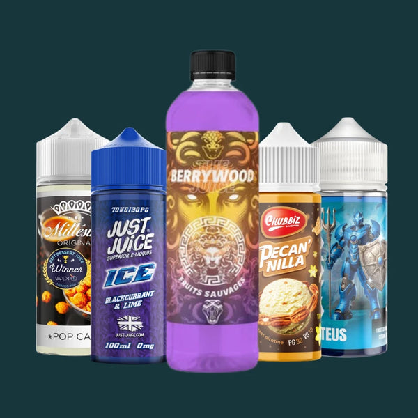 E-liquides 100ml Format XXL & Saveurs Intenses | CBDeer E-liquides 100ml Format XXL & Saveurs Intenses | CBDeer